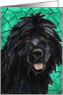 Blank Inside Dog card