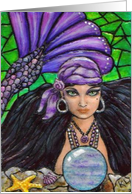 BLANK INSIDE Gypsy Mermaid card