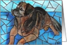 Blank Inside Dog card