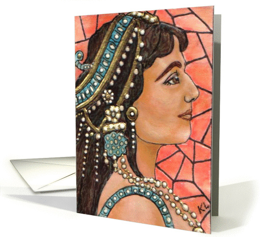 Blank Inside Mata Hari
 card (66968)