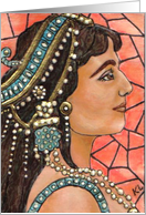 Blank Inside Mata Hari card