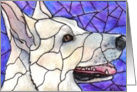happy BIRTHDAY to Dad from his dog card