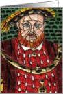 Blank Inside King Henry Viii card