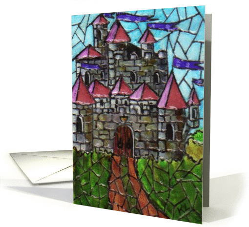 Blank Inside Castle
 card (70931)