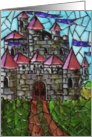 Blank Inside Castle card