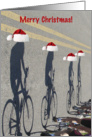 Merry Christmas Road Bikers. card