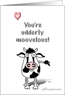 Valentine Bull! card