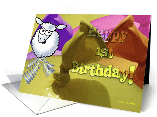 Happy 1st Birthday! card (158064)
