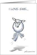 I love you! card