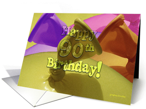 Happy 90th Birthday! card (234348)