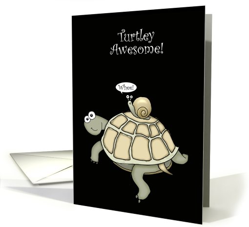 Turtle and Snail Thanks! card (459019)