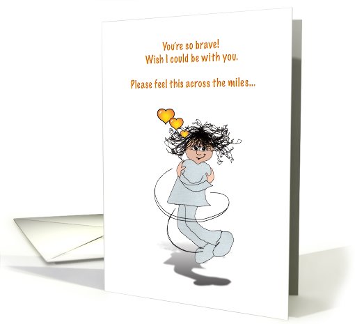 Hug for brave sister card (570268)
