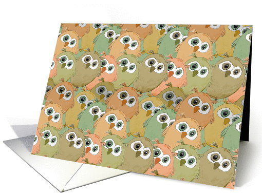 Owls. Hope you birthday is a HOOT! card (863546)