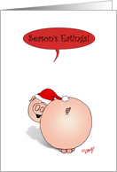 Season’s Eatings! card