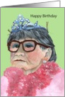 Birthday babe card