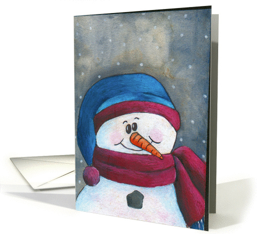 snowy friends card (100574)