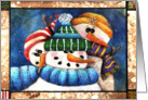 Snow Friends card