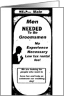 Groomsmen wanted card