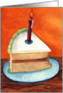 Happy Birthday Candle card