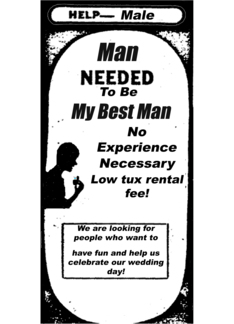 best man needed