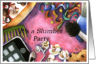 Slumber Party Invitation card