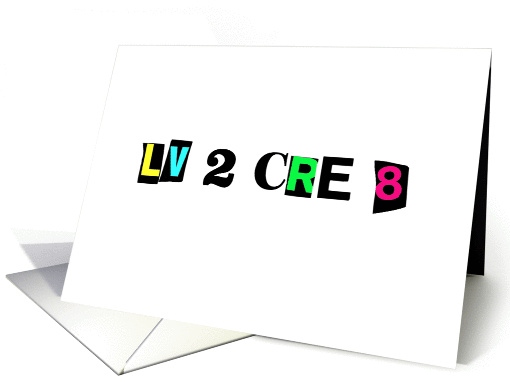Creative Promotion card (852061)