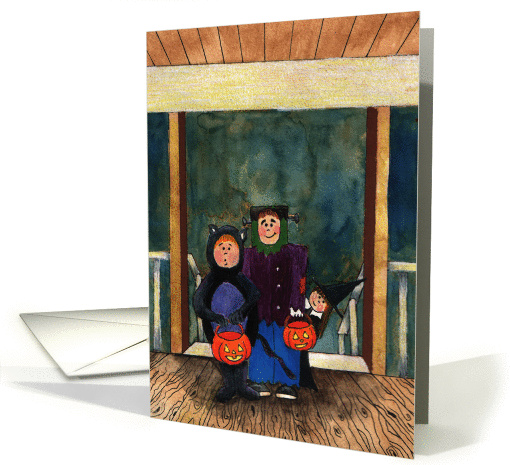 Trick or treat card (99905)