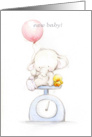 Baby Birth Announcement Card