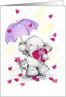 valentine,birthday,mother card