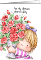 Flowers for Mother’s Day from daughter card