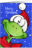 Merry Christmas frog...