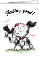 Be Happy card for birthday. card