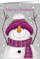 Snowman with lovely...