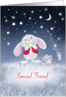 Special Friend You are My Star Happy Birthday card