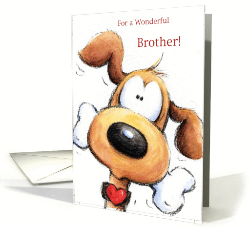  Birthday, for brother card (158659)