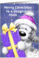 Christmas dog card