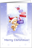 Christmas bears card