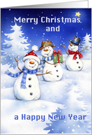 snowman card