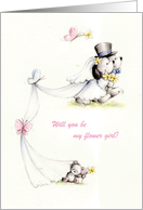 dog wedding card
