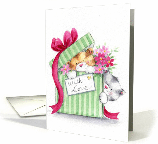 for the one I love card (92702)
