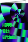 Happy 18th Birthday card