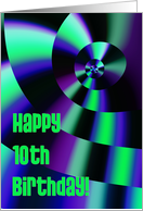 Happy 10th Birthday card