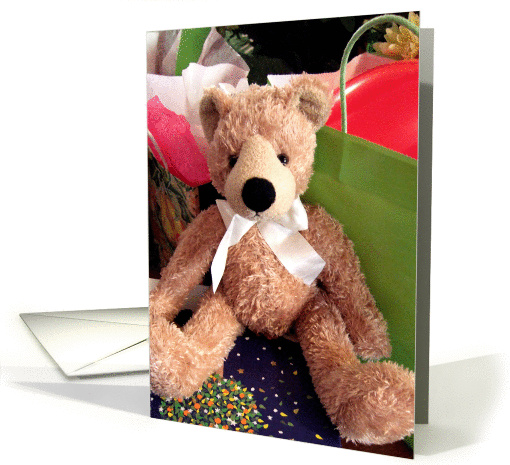 Teddy Bear Birthday card (133932)