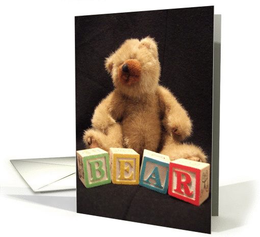 Spelling Bears card (169908)