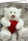 Sweetheart Teddy Bear card