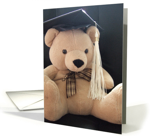 Graduation Cap Bear card (67888)