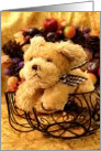 Harvest bear card