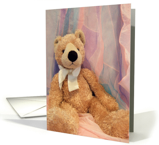 Teddy Bear Sends Hope card (95737)