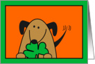 Lucky Dog card