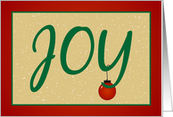 Joy card